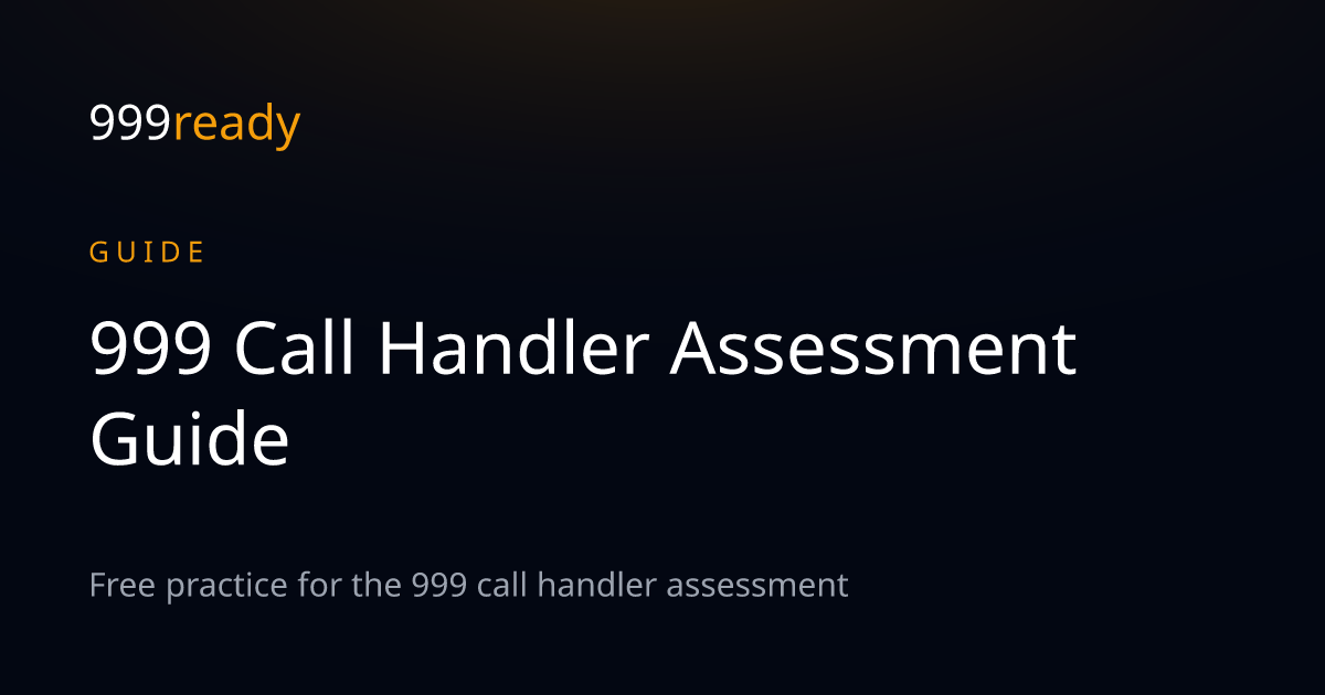 Police vs Ambulance 999 Call Handler: Key Differences | 999ready